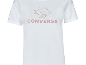 T-shirt με κοντά μανίκια Converse FLORAL STAR CHEVRON