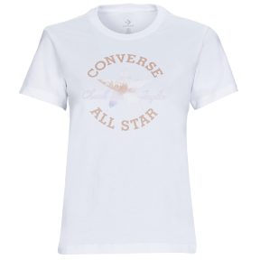 T-shirt με κοντά μανίκια Converse FLORAL CHUCK TAYLOR ALL STAR PATCH